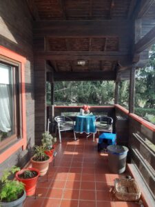 Stone wooden house - Thermi